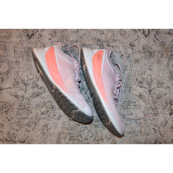 Lululemon Blissfeel Womens Running Shoe Pink Peony Sunset Alpine White size 9 - Picture 1 of 9